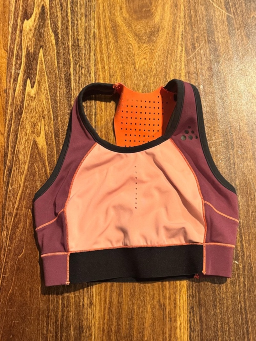 Craft Color Block Sports Bra Size Small